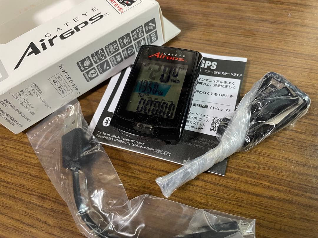 未使用 Cateye GPS サイコン AIR GPS CC-GPS
