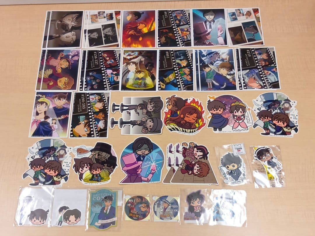 ❶名探偵コナン 色紙 特典 紙類 ステッカー クリアカードなど まとめ売り