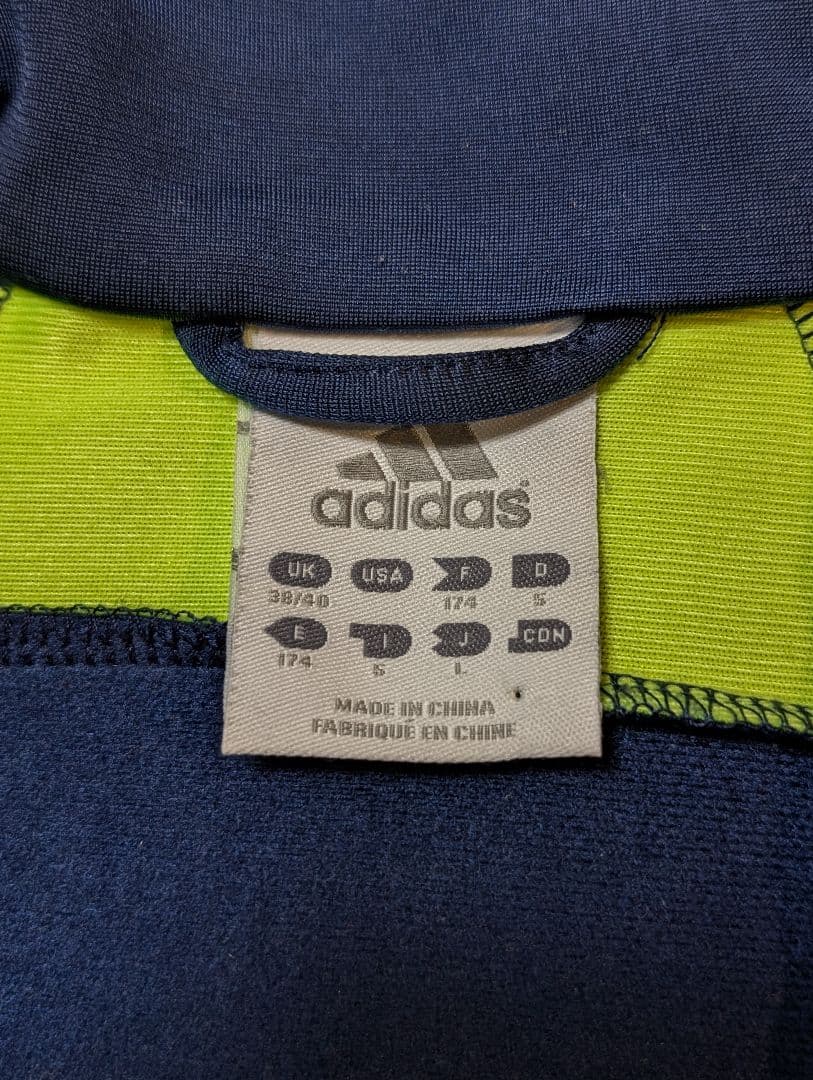 adidas アヤックス アムステルダム トラックジャケット 刺繍ロゴ