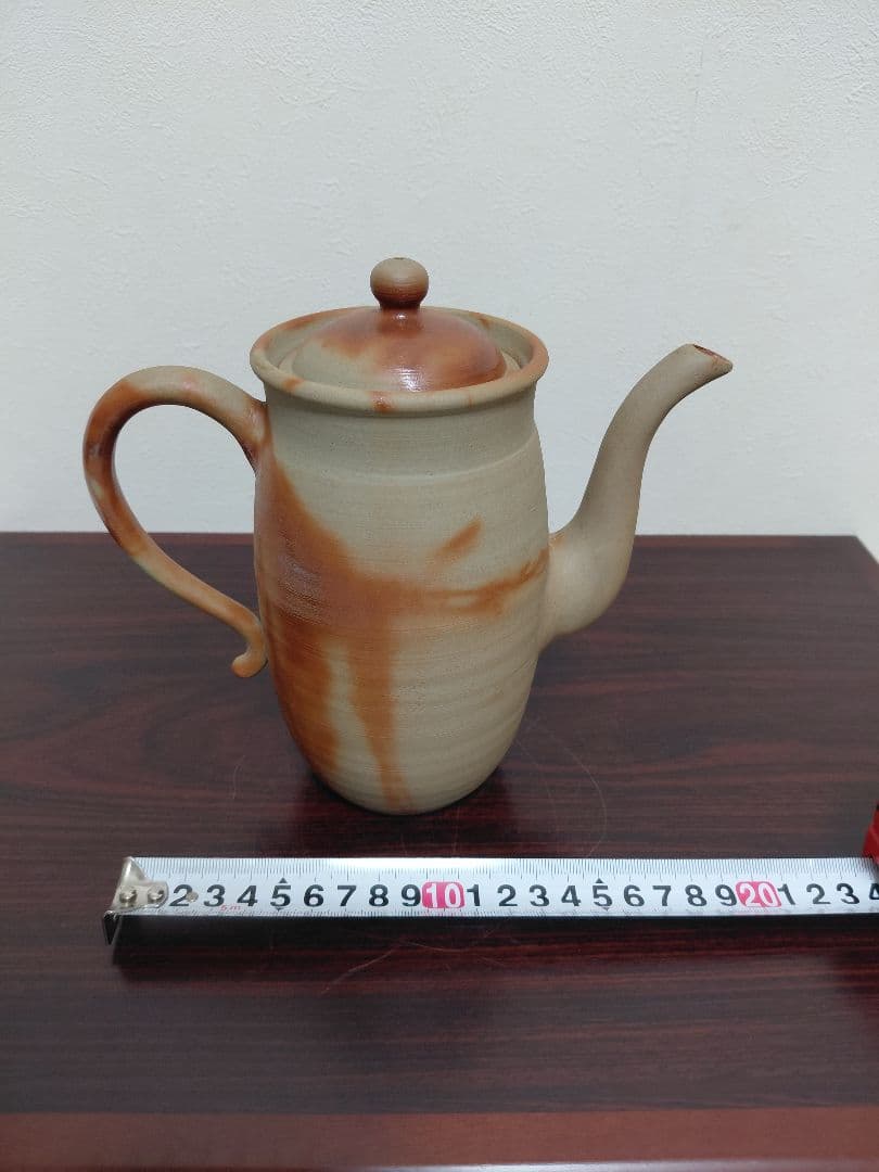 備前焼 木村陶峰 水注 ティーポット 急須 茶道具
