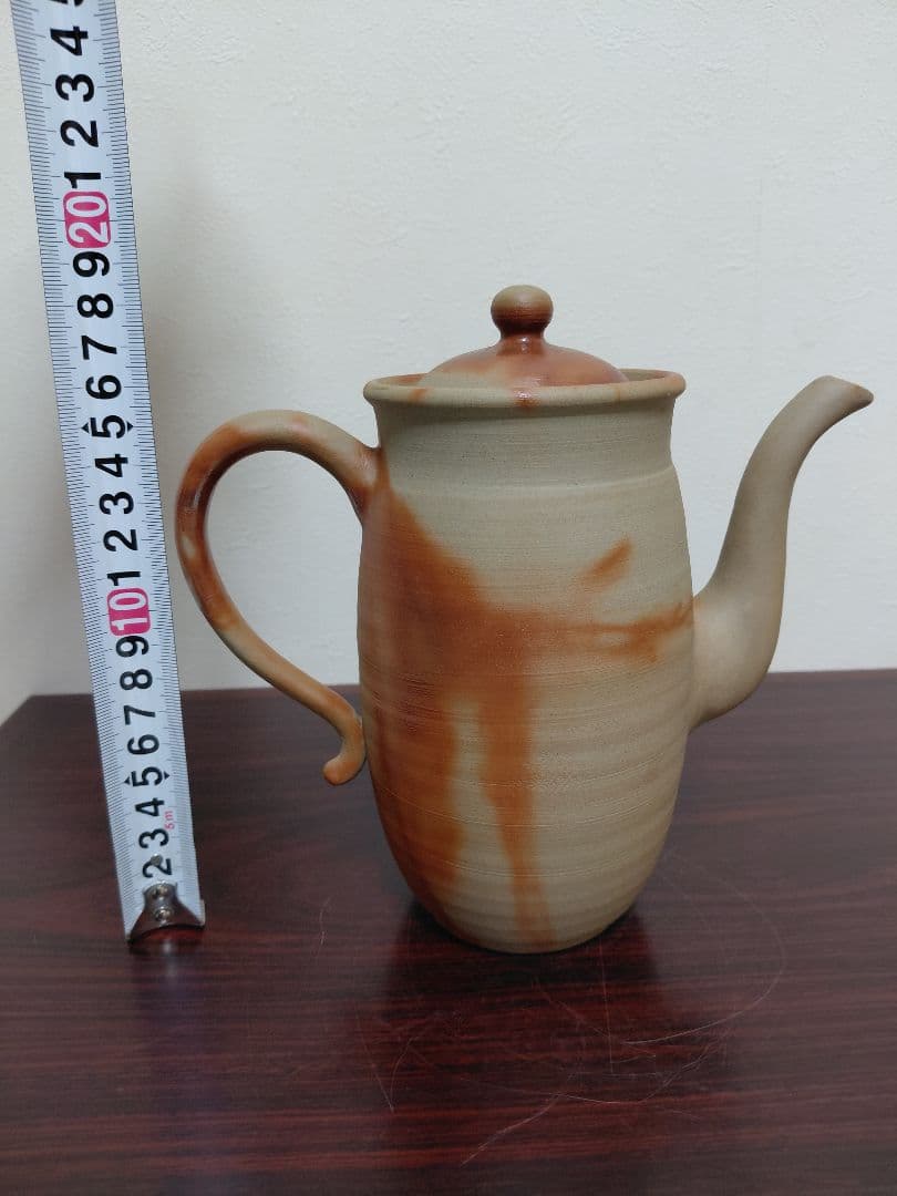 備前焼 木村陶峰 水注 ティーポット 急須 茶道具