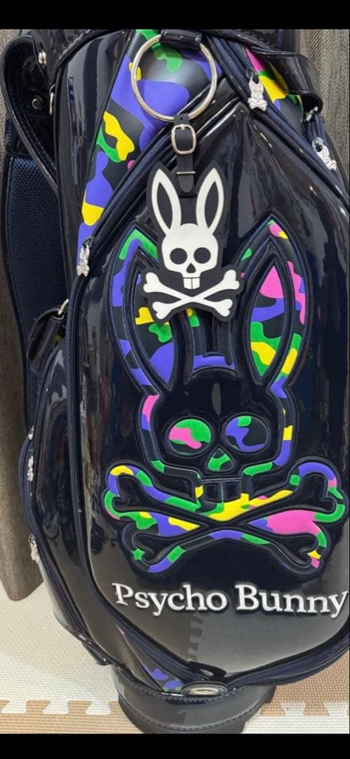 [美品・希少]Psycho Bunny ゴルフバッグ・キャディバッグ
