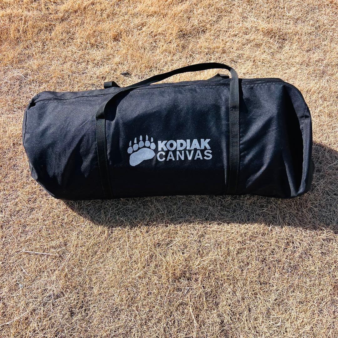 美品 Kodiak Canvas 2人用 グランドシート付