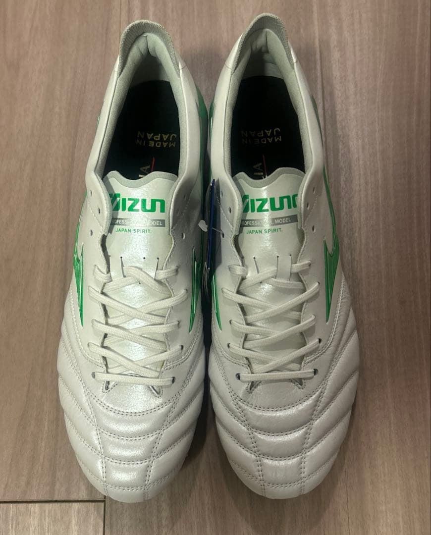 【新品未使用】MIZUNO MORELIA NEO Ⅳ JAPAN ミズノ白緑