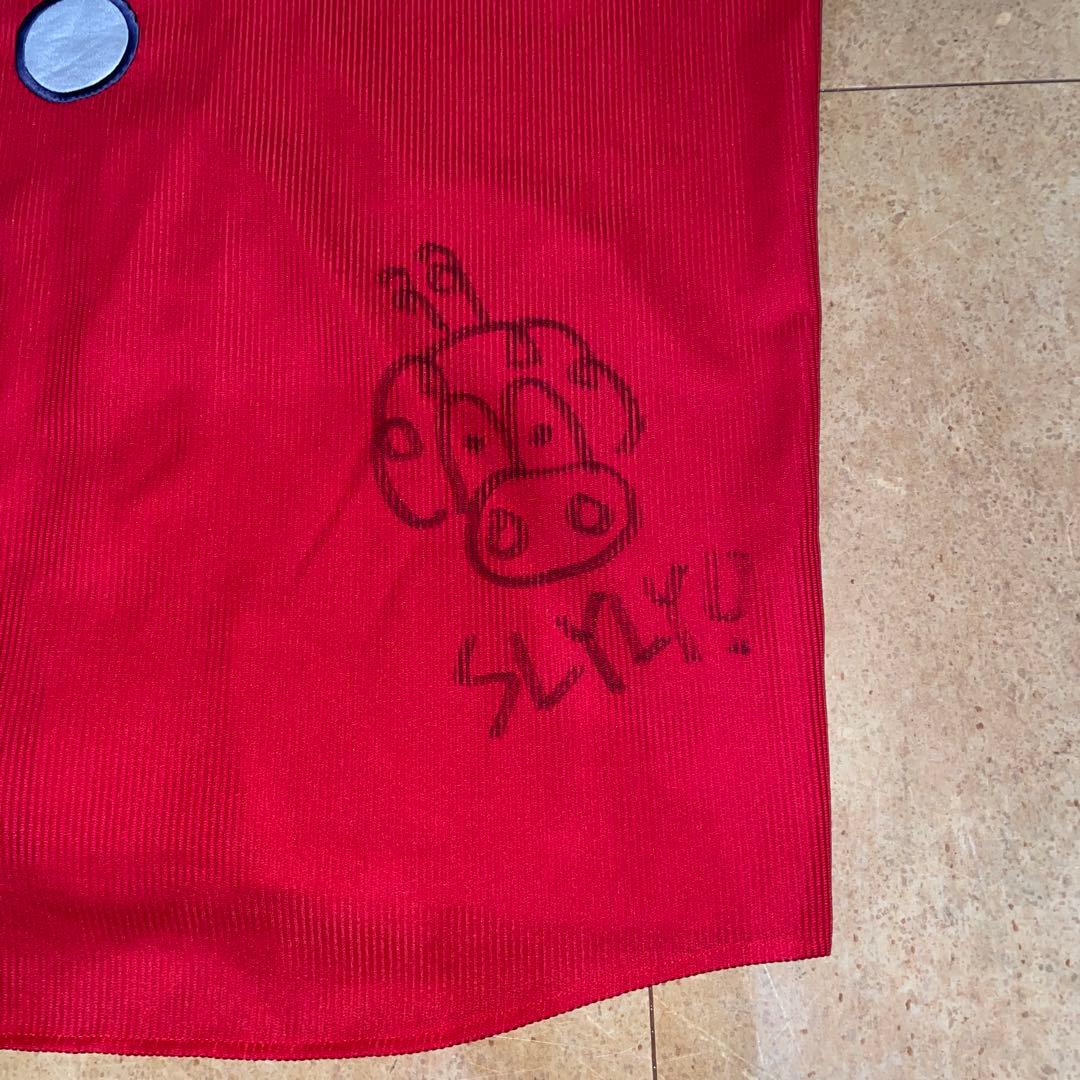 サイン入Ｏサイズ】広島カープ　スラィリー　ハイクオリティユニフォーム(ビジター用