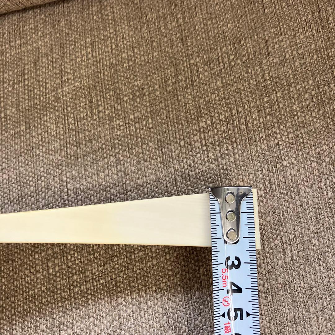 撥（地唄、細竿）天然素材　ステージ用&お稽古用　2本組