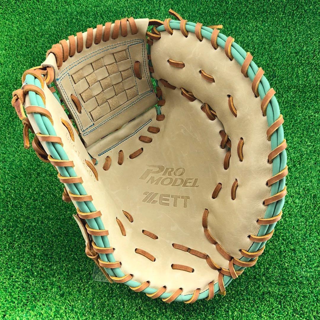 ZETT ゼット 硬式野球グローブ 一塁用 限定カラー 右投げ 海外 1074