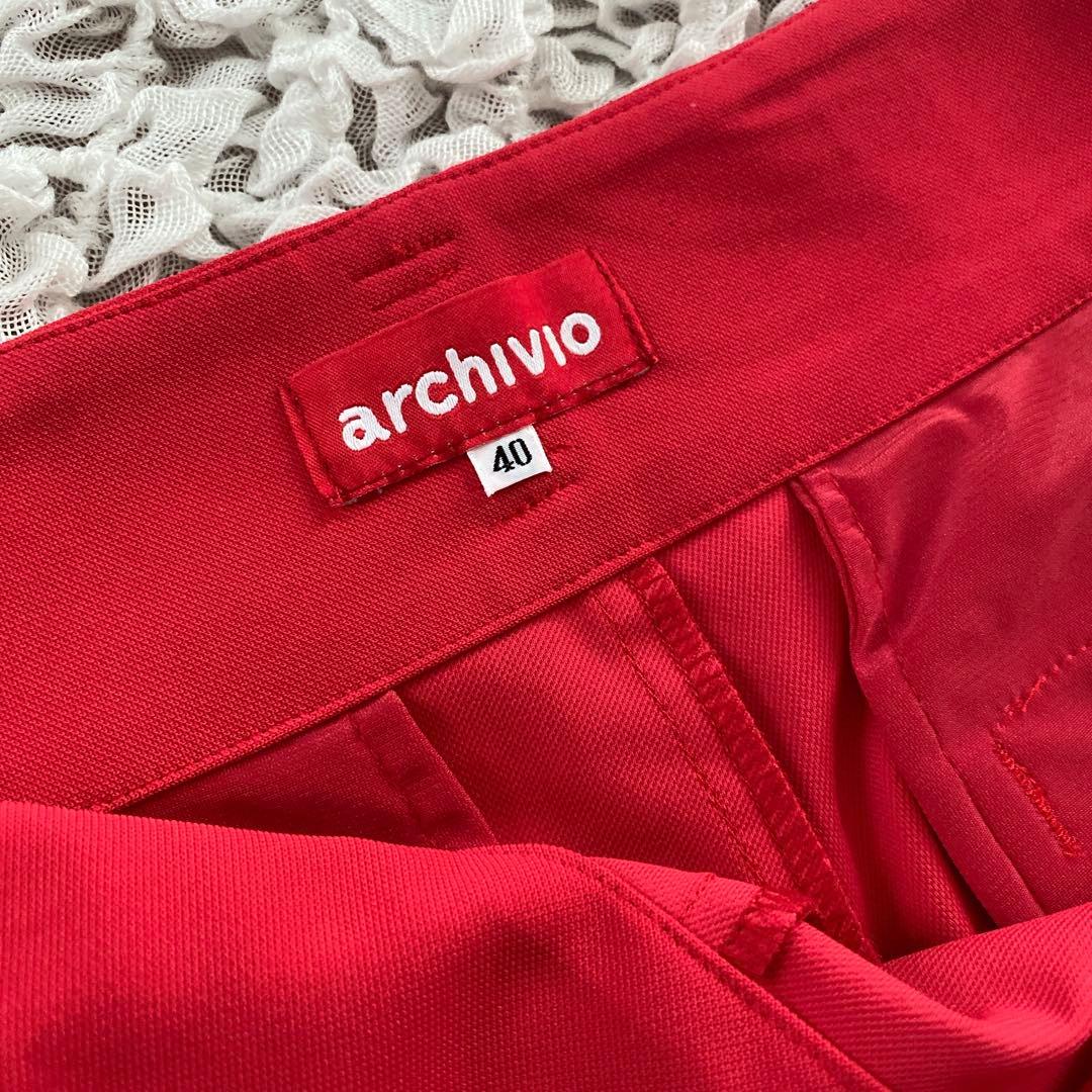 美品✩.*˚ARCHIVIO レディース ゴルフショートパンツ 赤