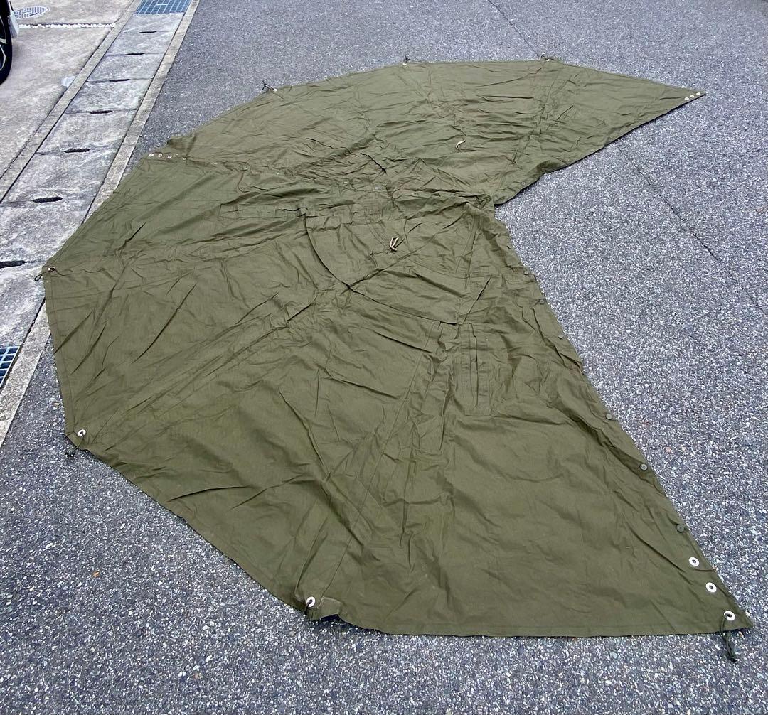 ポーランド軍幕　サイズ3 ポンチョ×2セット
