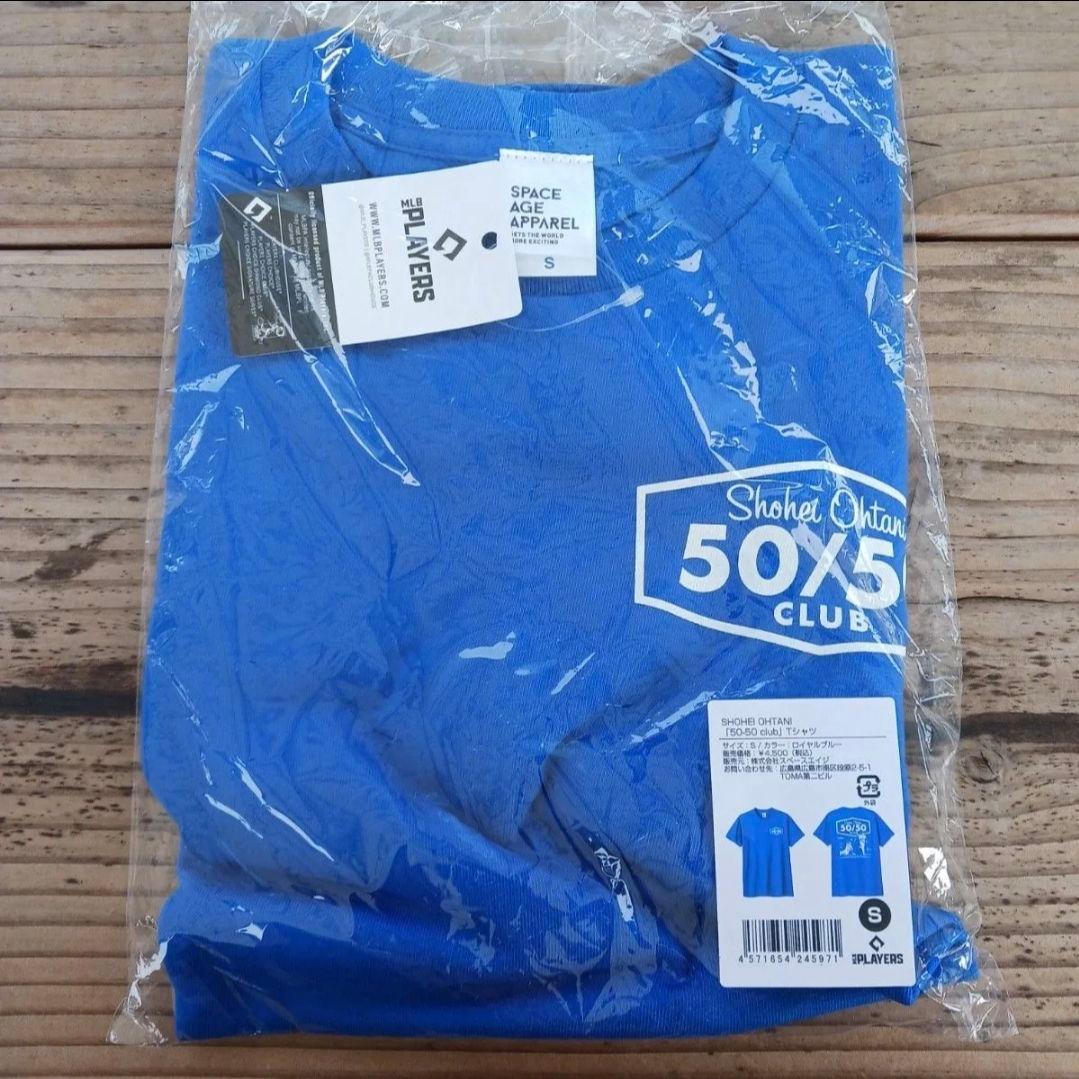 MLB 大谷 翔平 50-50 Club Tシャツ ブルー ドジャース 大リーグ