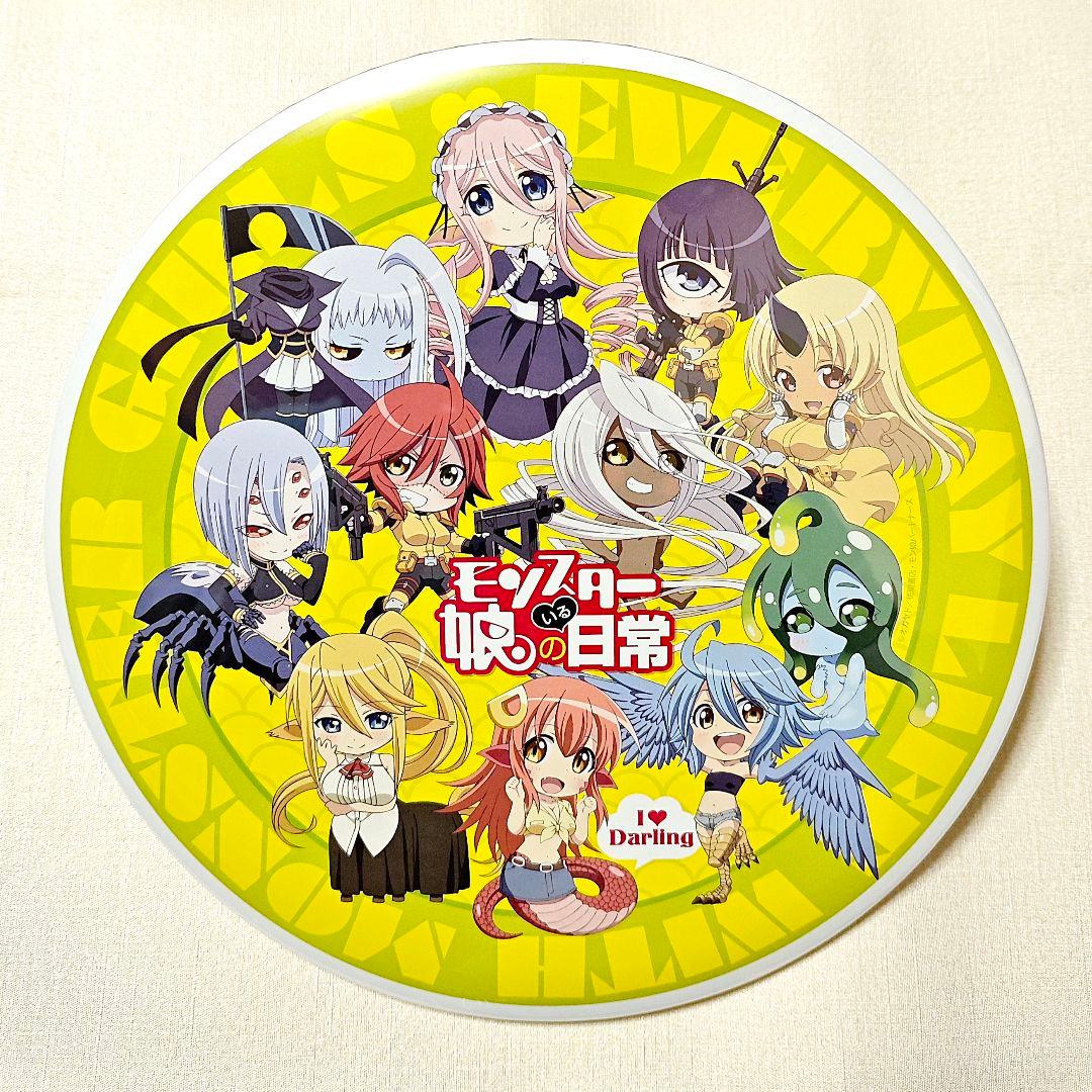 美品 モンスター娘のいる日常 デカンバッチ アニメ化記念公式限定 缶バッジ 4点