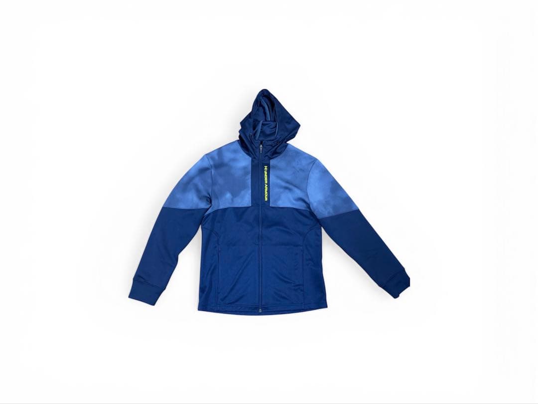 【美品】Under Armour ネイビージャージ上下セット　XL