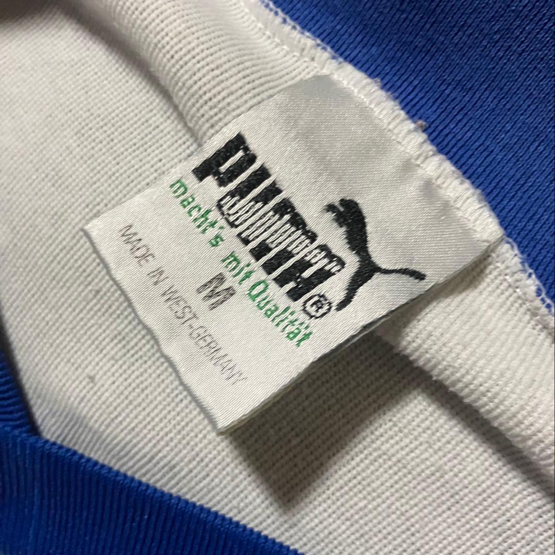 80s 西ドイツ製 ヴィンテージ PUMA サッカーユニフォーム ゲームシャツ