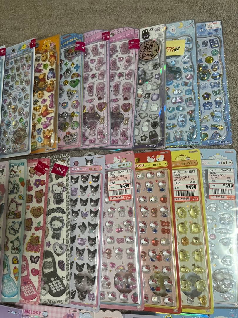 ボンボンドロップシール ボンドロ うるちゅる 平成フォン ガチャまとめ売り 72