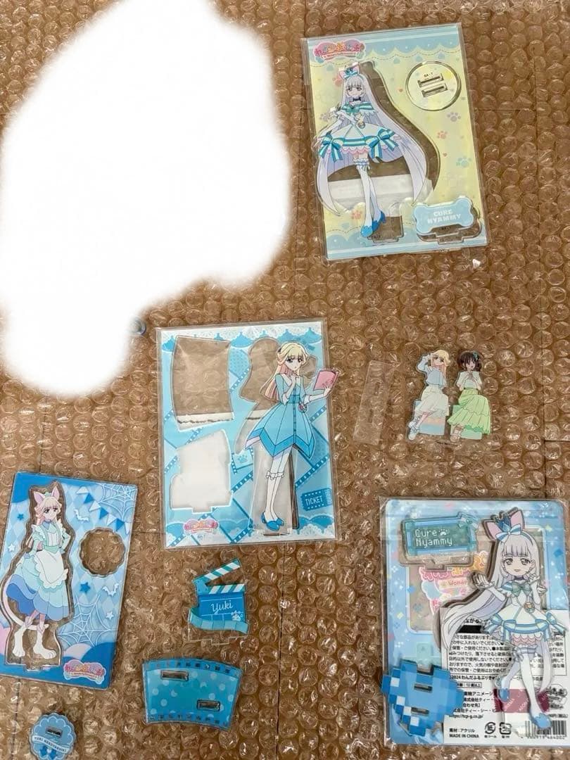 【アクスタまとめ売り】キュアニャミー・猫屋敷ゆき