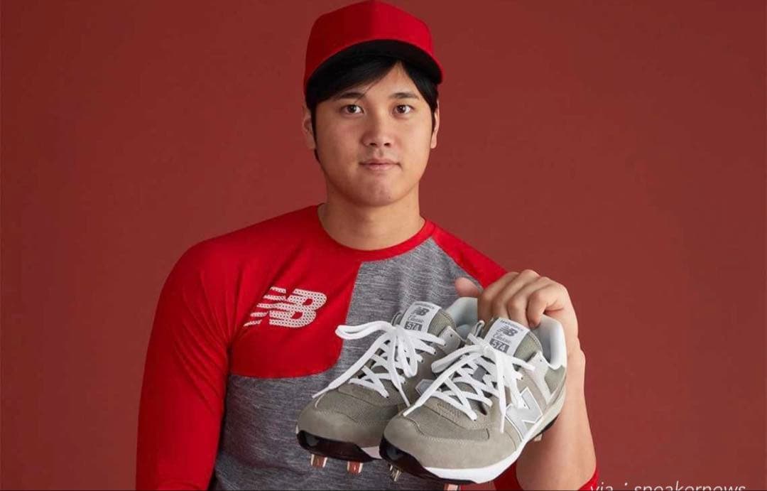 大谷翔平 New Balance 574 Cleats オオタニWBC