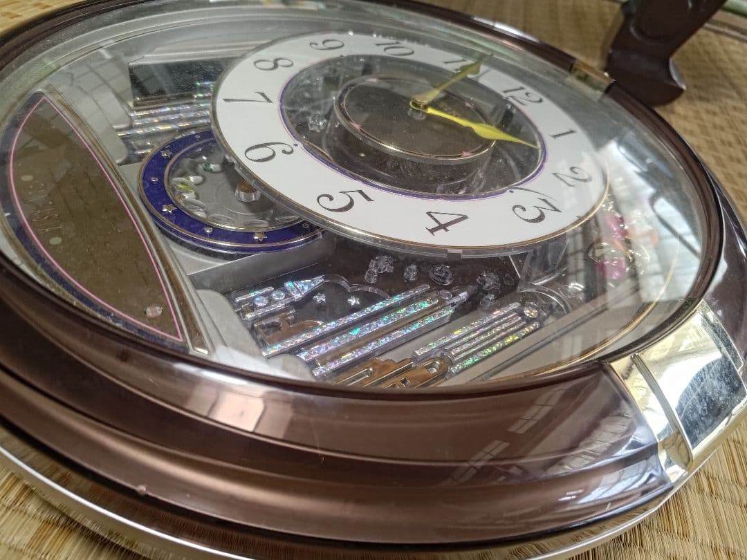 SEIKO FANTASIA RE549G からくり時計　訳アリ