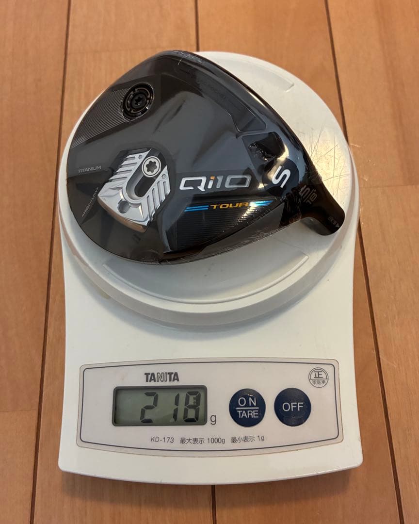 新品未使用　テーラーメイド　Qi10 Tour 5W 18°ヘッドのみ FW