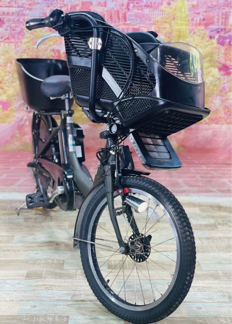 K2516 電動自転車ブリヂストン アンジェリーノ 子供乗せ 20インチ送料無料