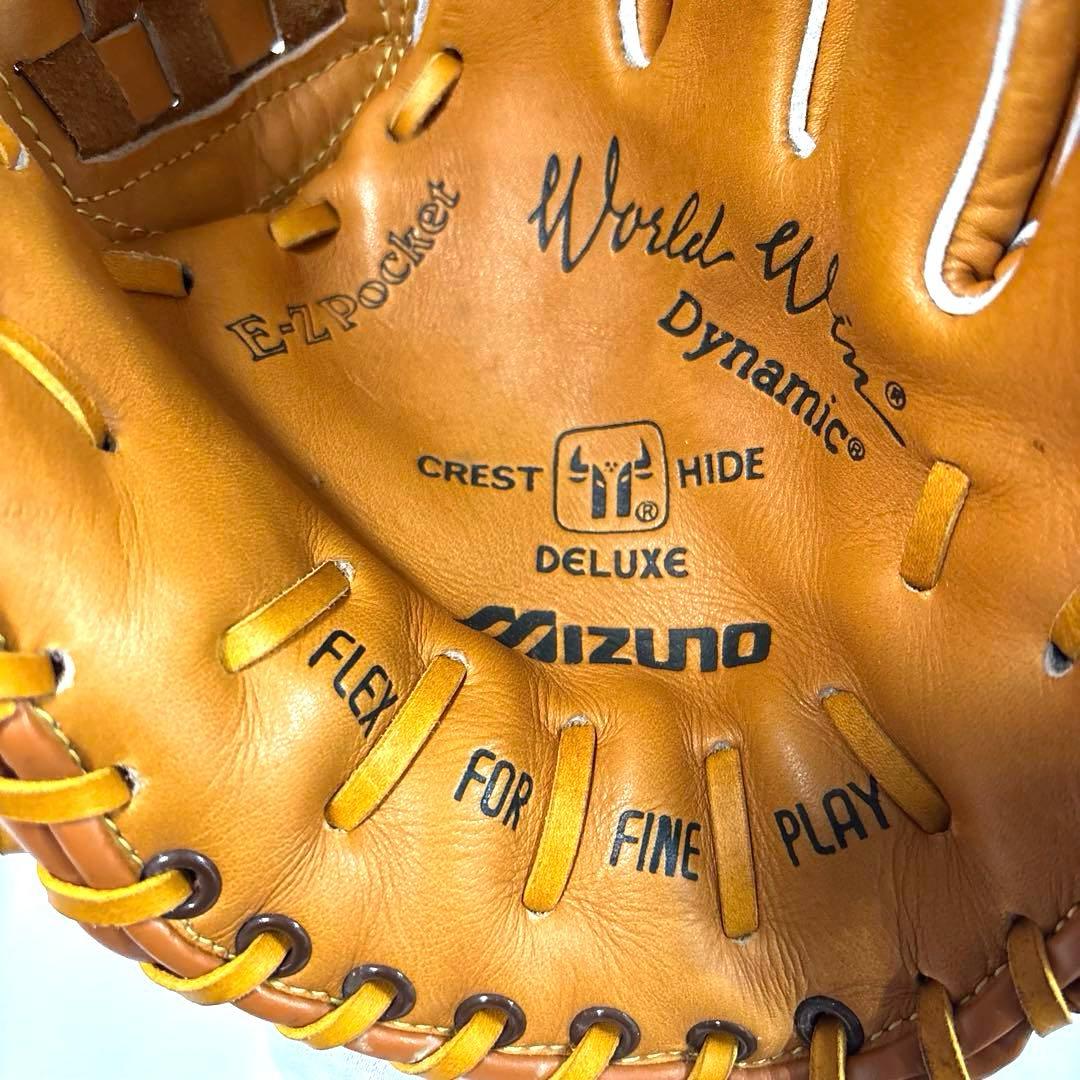 希少 旧タグ Mizuno World Win ミズノ グローブ