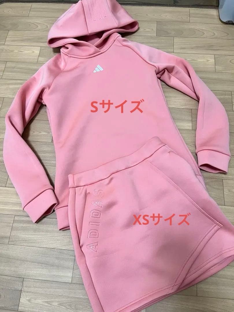美品◼️アディダスゴルフスウェットセットXSパーリーデサントキャロウェイスカート