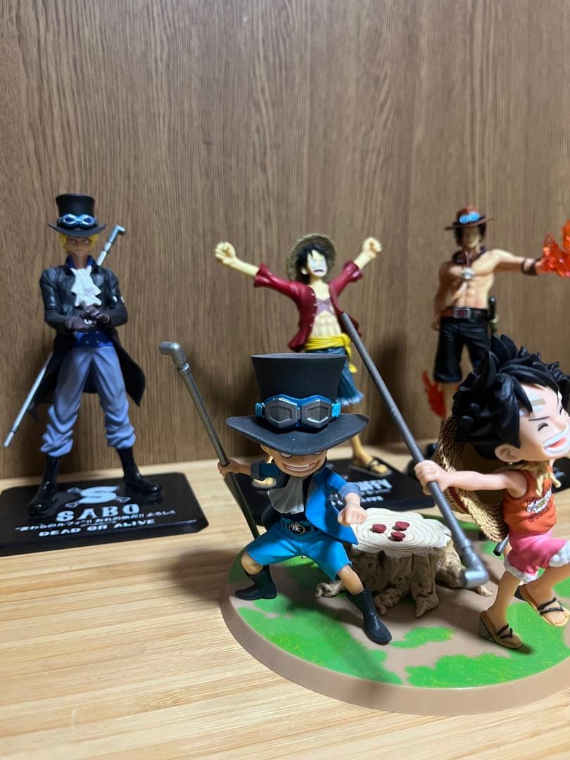 ワンピース Figuarts ルフィ・エース・サボ　少年期・青年期セット