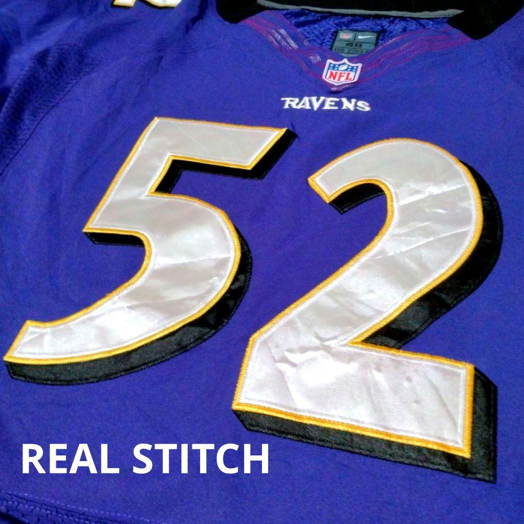 ■NFL■Ravens■52■ルイス■アメフト■ユニフォーム■レイブンズ■刺繍