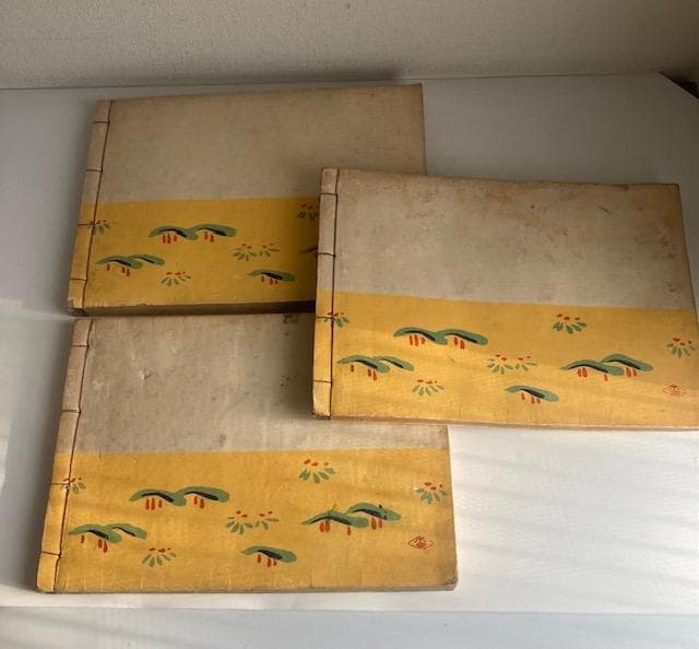 「雛百種」　雛人形　木版画　久保田米斎 西沢笛畝 上中下巻3冊　大正4年 芸艸堂