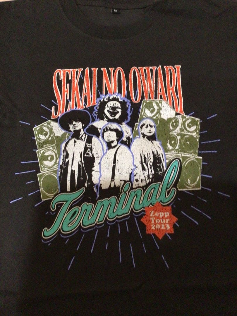 セカオワ TerminalツアーTシャツ　Mサイズ