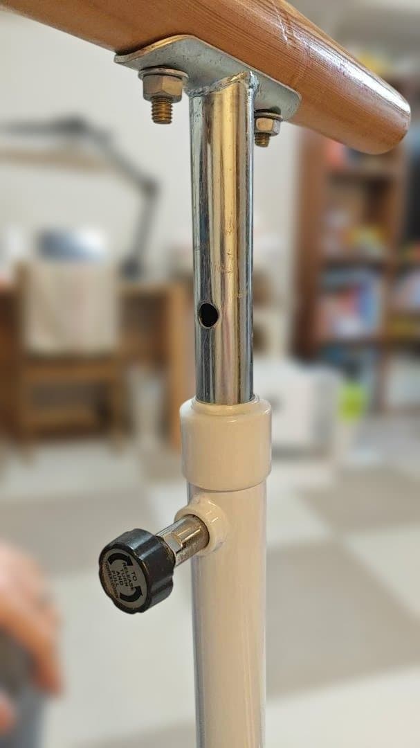 バレエバー 木製バー アルミニウムフレーム