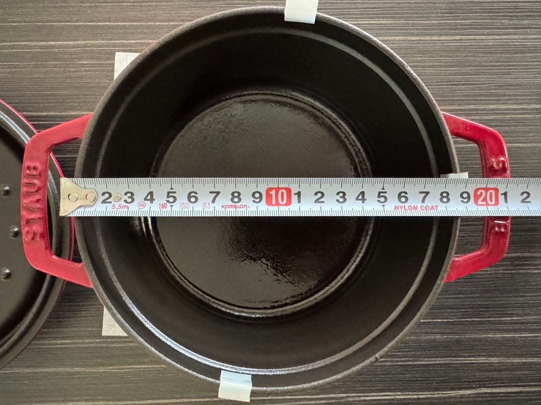 STAUB ストウブ　ピコ・ココット 16 cm ラウンド　チェリー