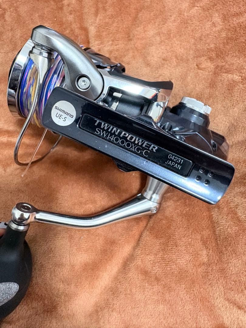 【美品】SHIMANO スピニングリール（SW14000XG）
