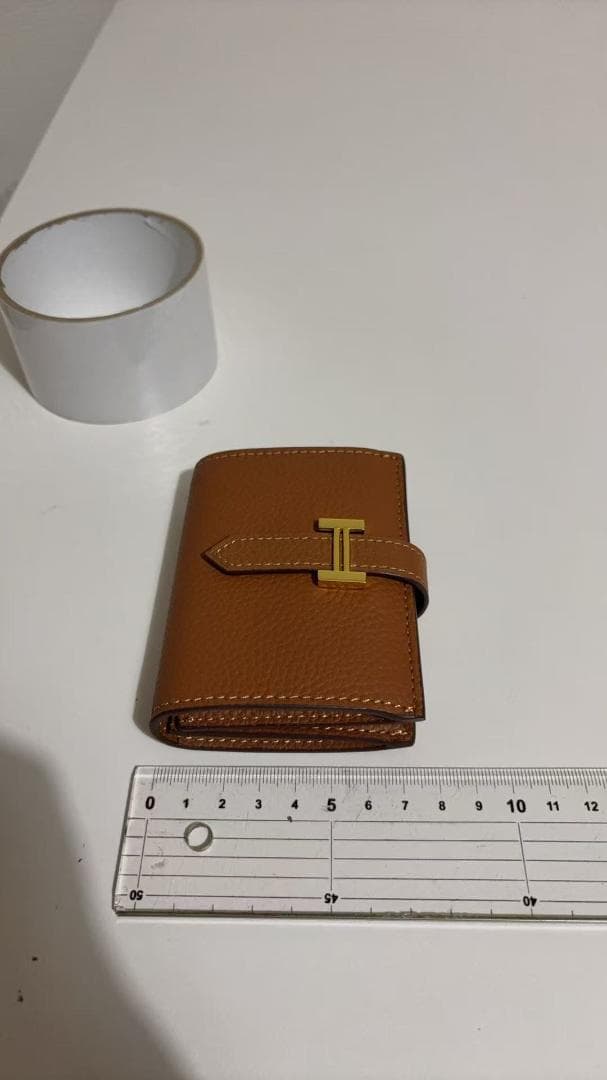ベアンミニ　ゴールド金具 二つ折り財布