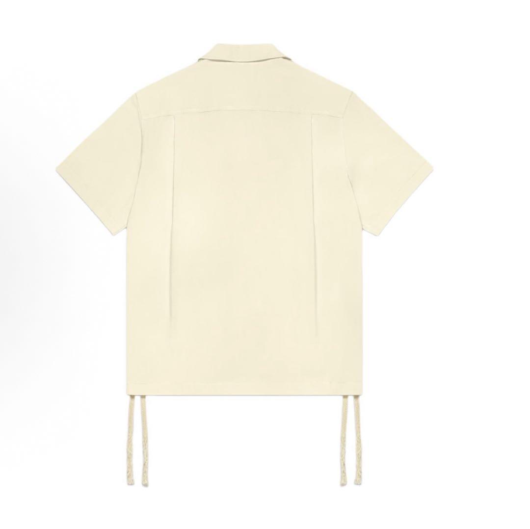 新品XS ADIDAS X CLOT ボウリングシャツ ホワイトJP1599