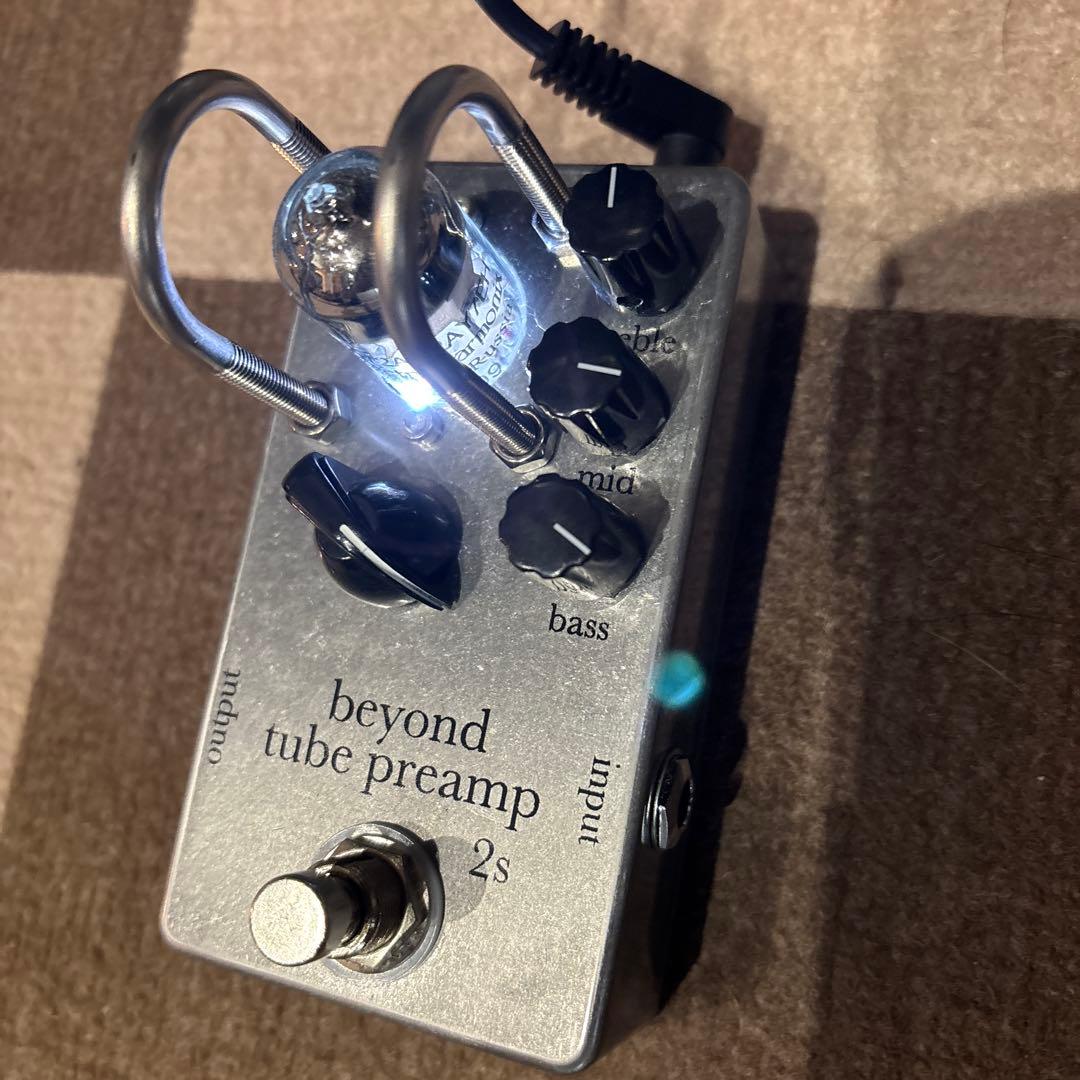 人気ペダル！beyond tube preamp 2s 真空管搭載