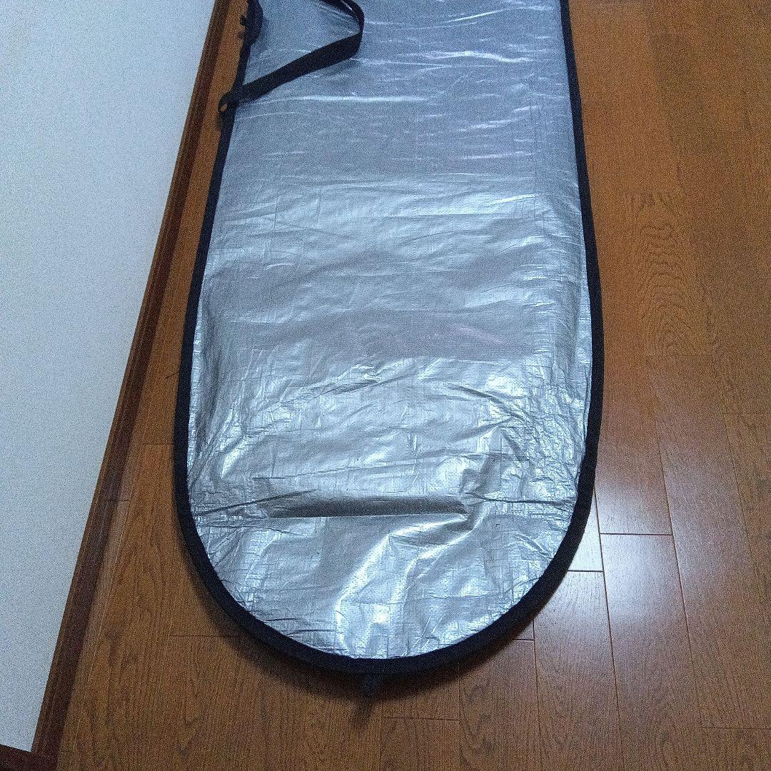サーフボードケース シルバー ロールアップ式