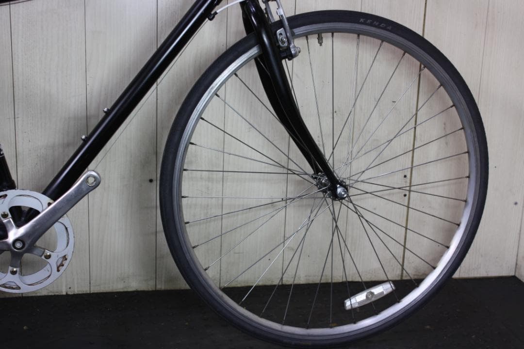 あさひ製WEEKEND アルミ 700C シマノ7速 420mm 黒色 クロス