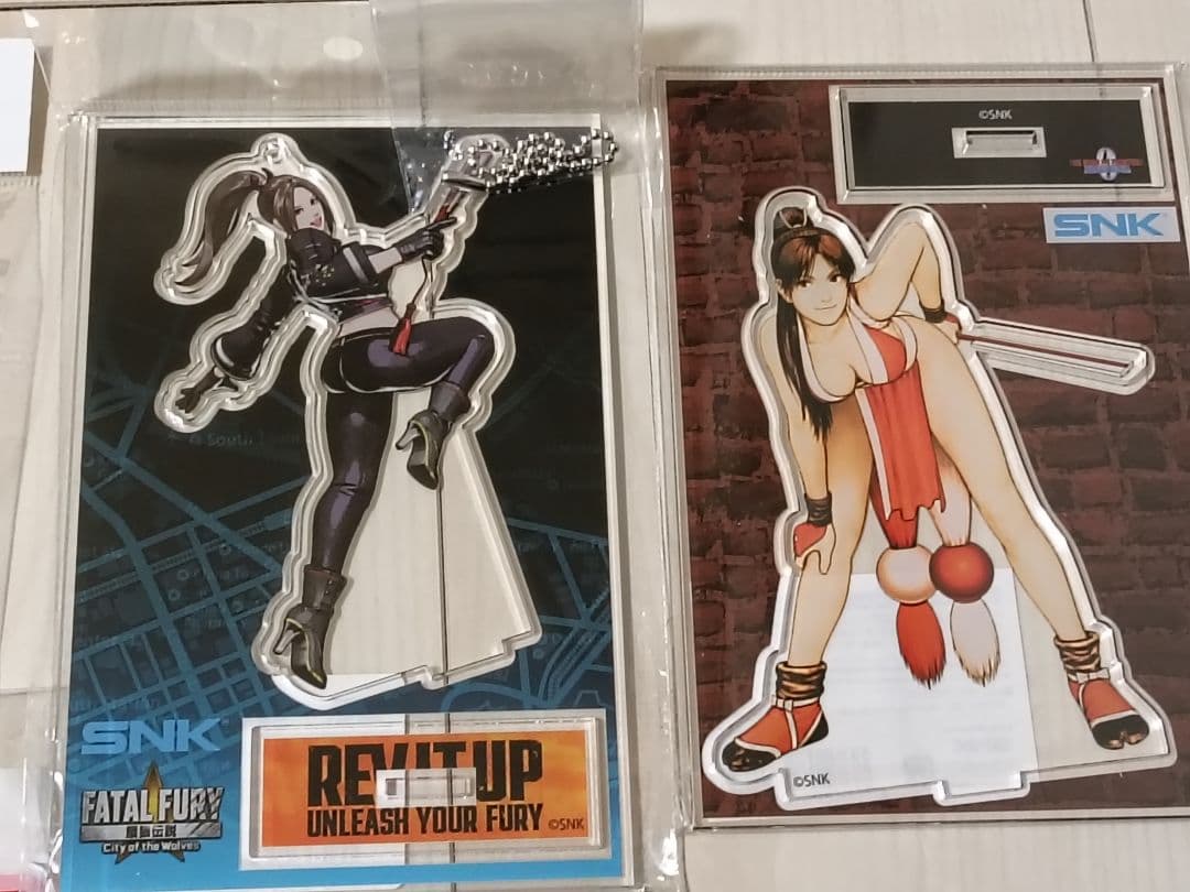 不知火舞　アクリルスタンド　ブロック　KOF　SNK　未開封