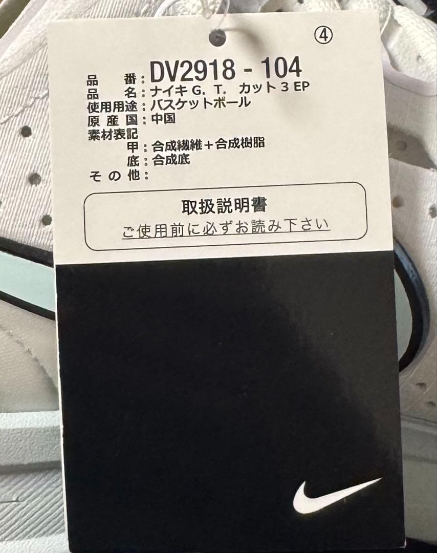 A新品 30.0cm ナイキ エア ズーム GT カット 3 EP DV2918