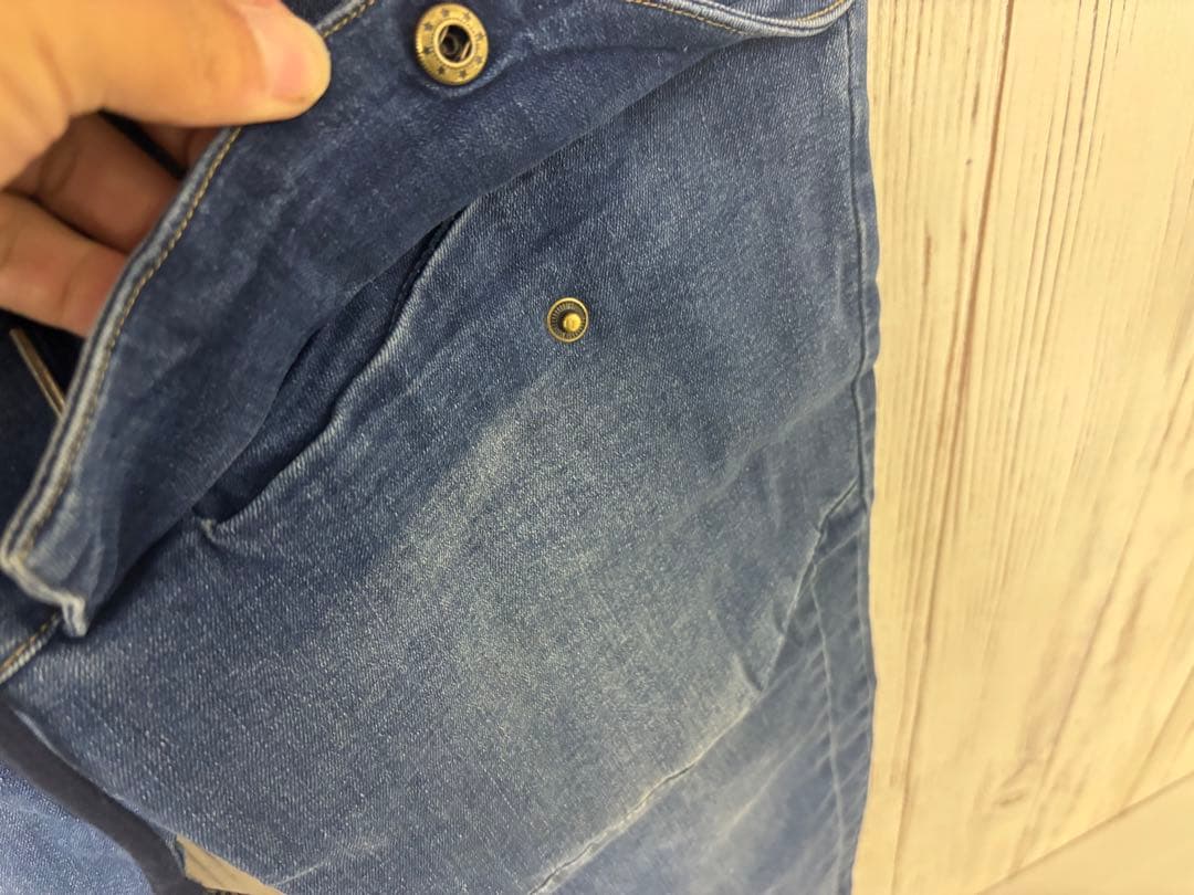 LAHMストレッチデニムカーゴパンツ LAHM/エルエーエイチエム