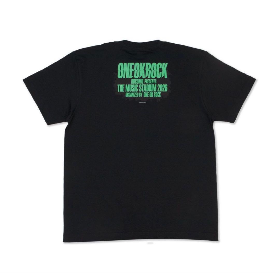 匿名配送　ONE OK ROCK 2026 TMS Tシャツ-A / BLACK