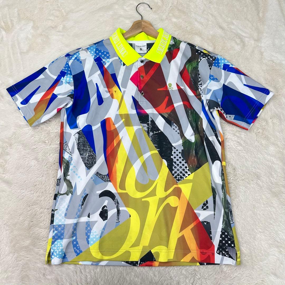 ✨極美品✨MARK&LONA 木村拓哉着用 アートグラフィック 半袖ポロシャツ