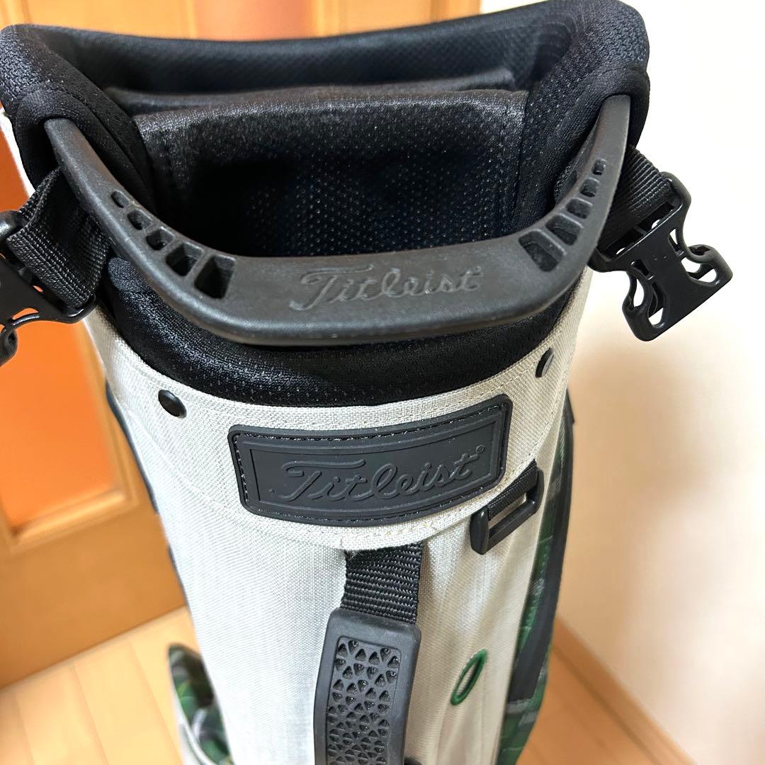 訳あり　タイトリスト シャムロック Players 4 スタンドバッグ 8.5型