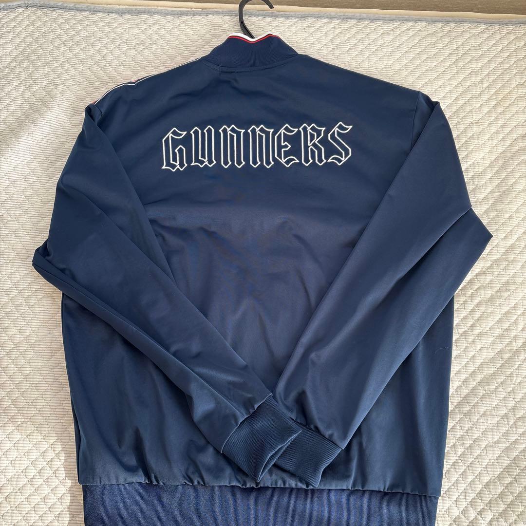 adidas アーセナル　ジャージ Oサイズ ネイビー/レッド