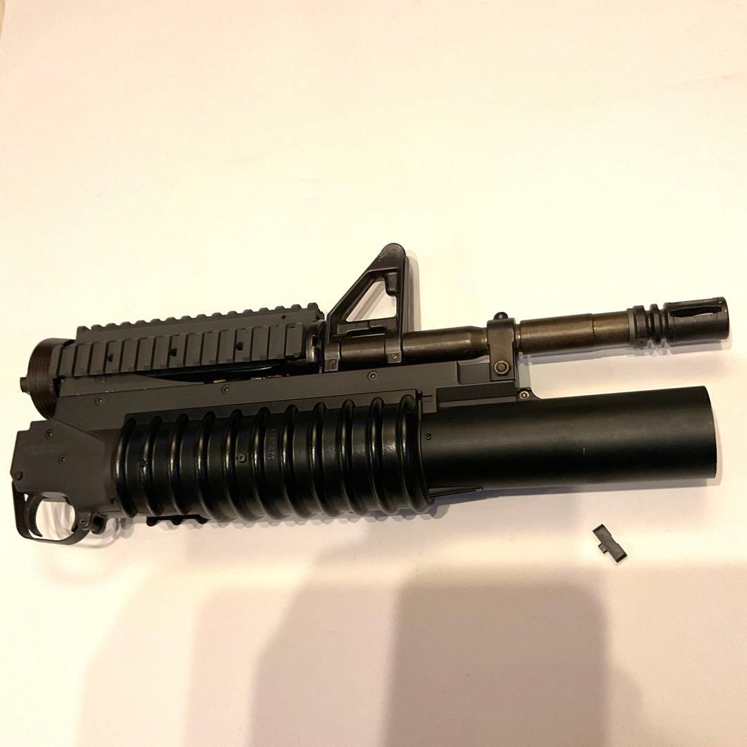 東京マルイ純正M203ショットガン3発同時発射＋M4RISフロントマガジン付