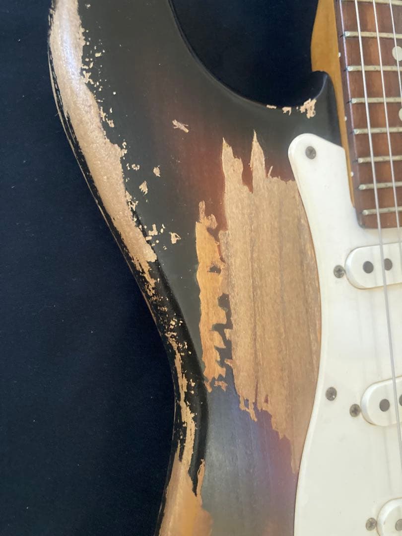 ギター #19 STtype Nitrocellulose lacquer relic