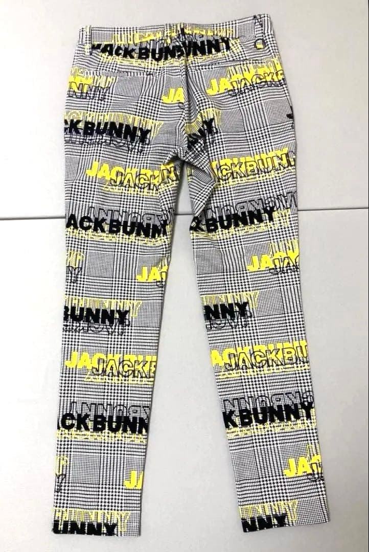 ✨Jack Bunny!! ✨ロゴプリントパンツ　ホワイト　サイズ４