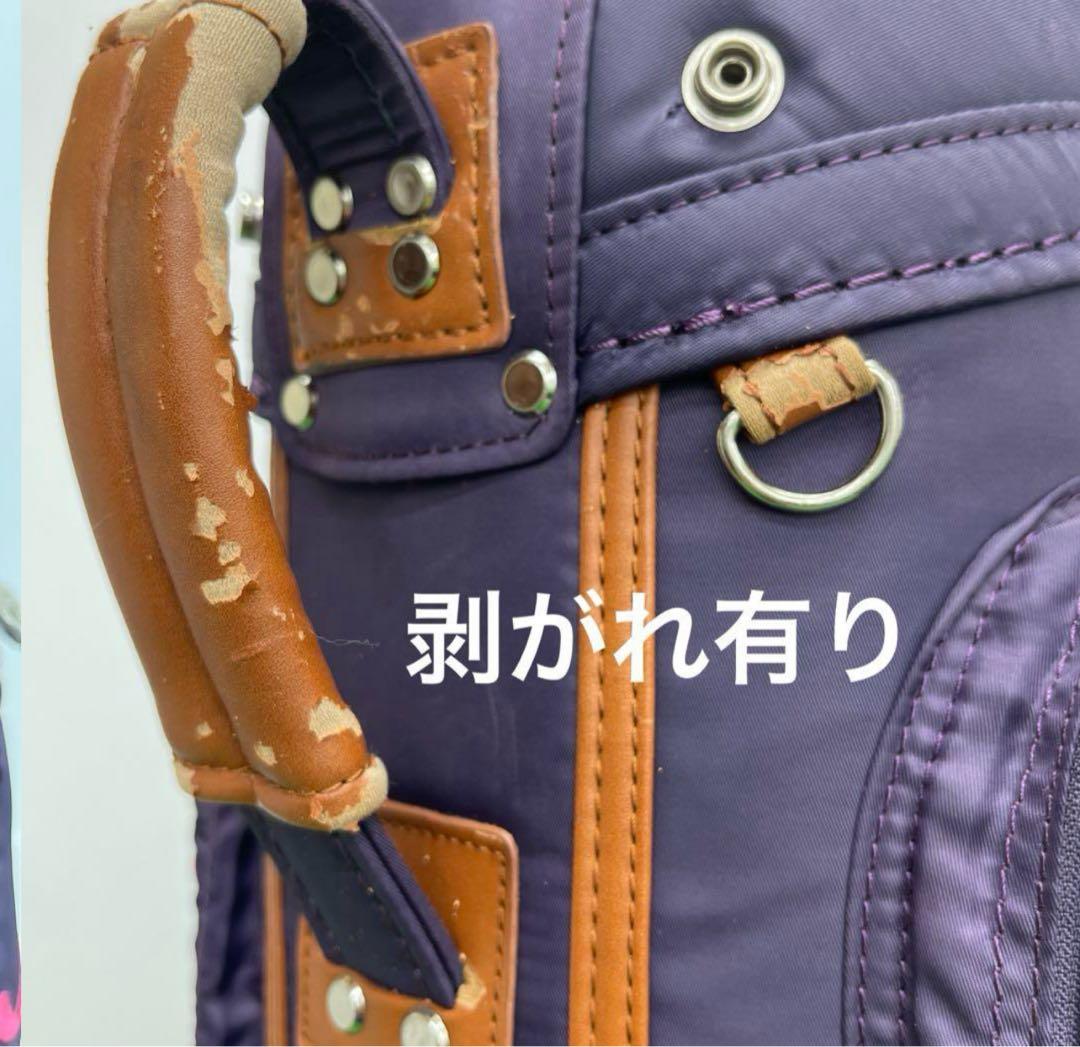 レディース　munsingwear 　キャディーバック　8インチ　ホワイト