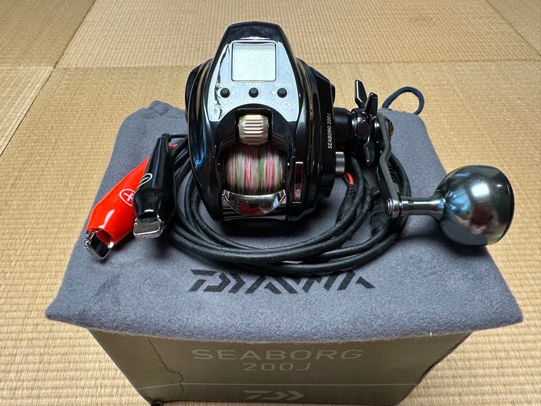 【新品未使用】ダイワ シーボーグ200J 電動リール PE付