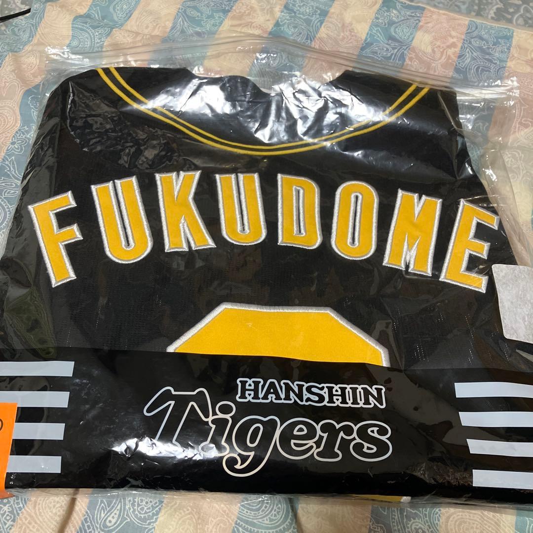 【貴重】阪神タイガース 福留孝介 ビジターユニフォーム 未着用 Oサイズ